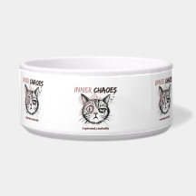 Inner Chaos - Artistic Cat Illustration Coffee Mug