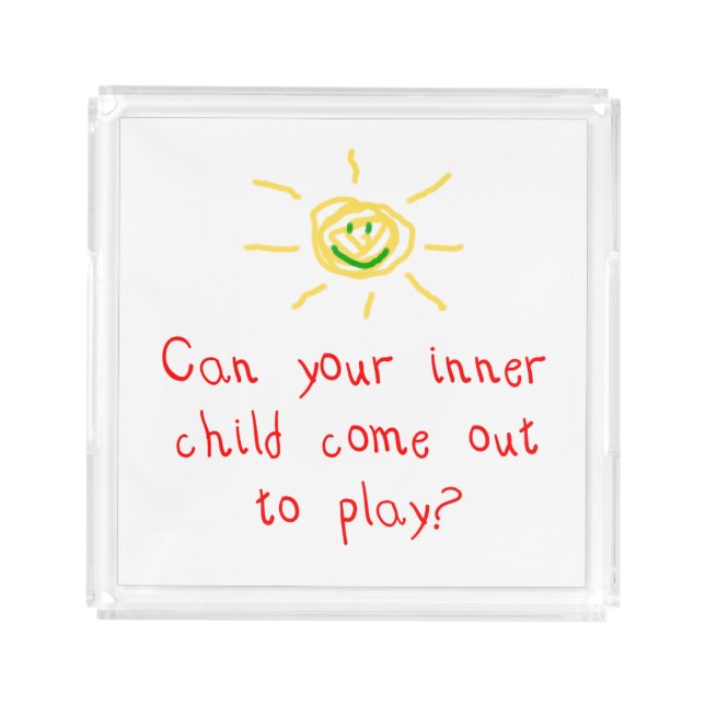 Inner Child Acrylic Tray (Front)
