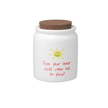 Inner Child Candy Jar by scribbleprints at Zazzle