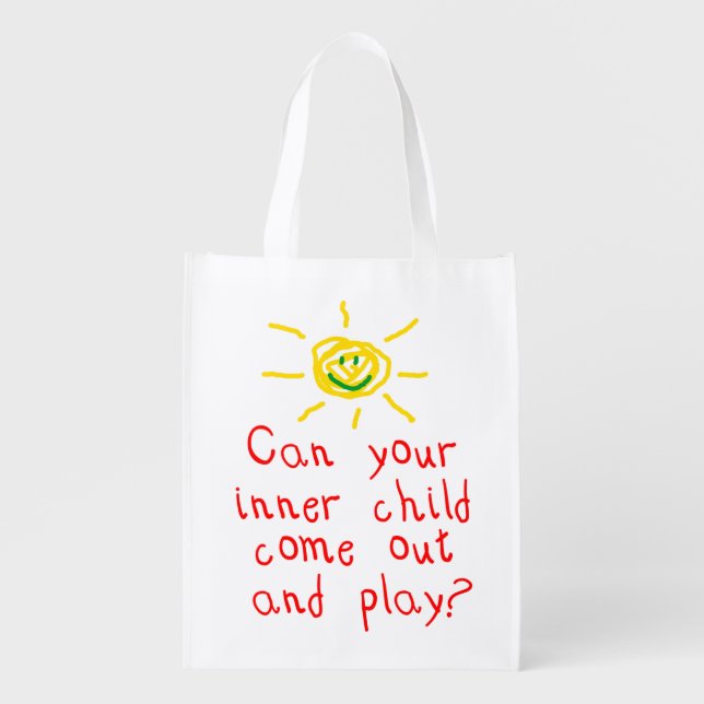 Inner Child Grocery Bag (Front)