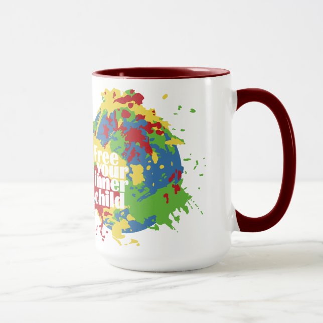 INNER CHILD mug - choose style & color (Right)