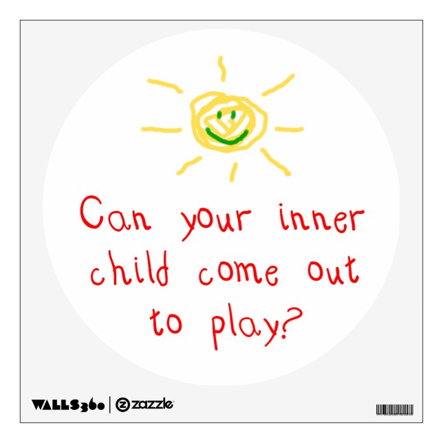 Inner Child Wall Sticker (Front)