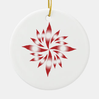 Inner Christmas Star #10 Ceramic Ornament