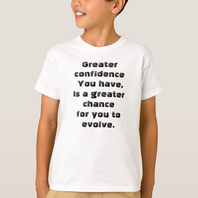 Inner confidence t-shirts (Front)