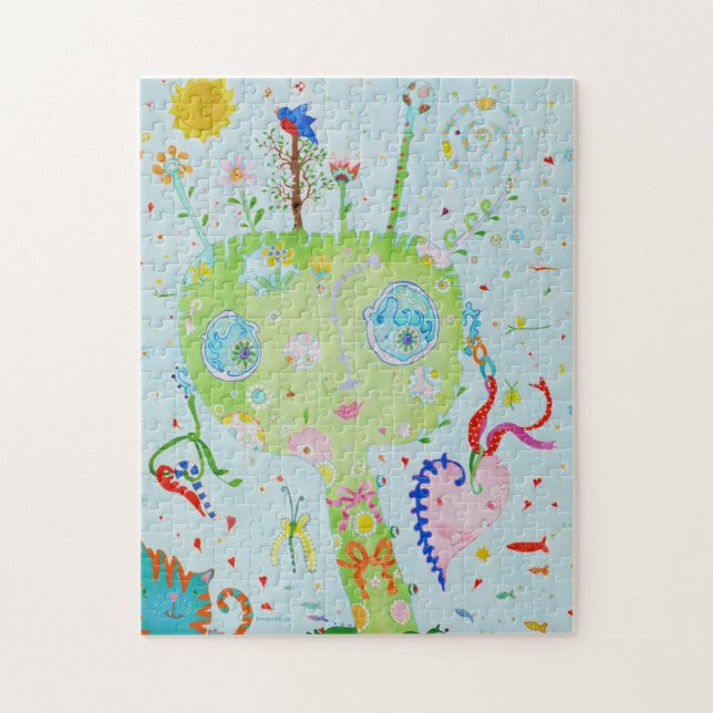 Inner Garden Puzzle (Vertical)