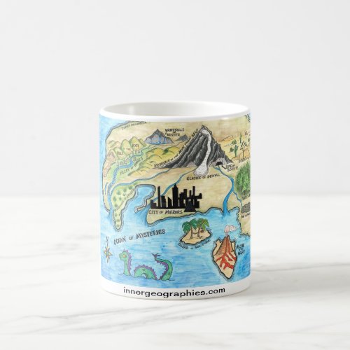 Inner Geographies Map Mug