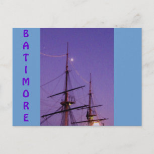 Inner Harbor Oil Postcard