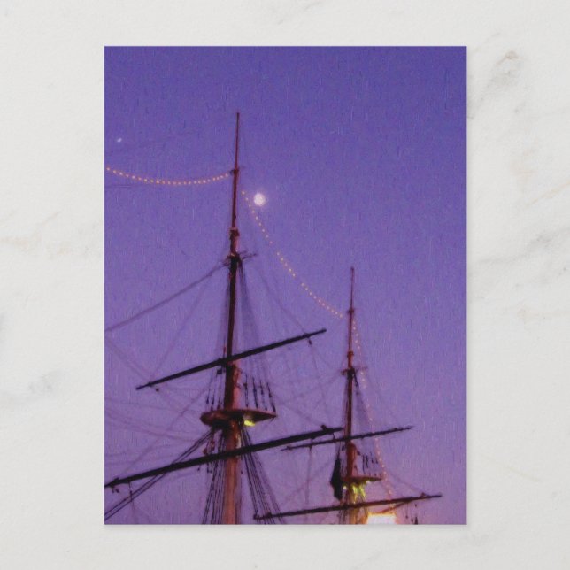 Inner Harbor Oil Postcard (Front)