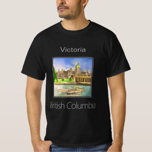 Inner Harbour, Victoria and Seaplane, BC Canada T-Shirt