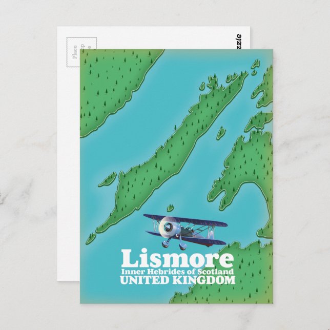 Inner Hebrides of Scotland, Lismore. Postcard (Front/Back)