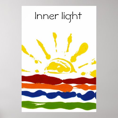 Inner Iight Quaker Poster