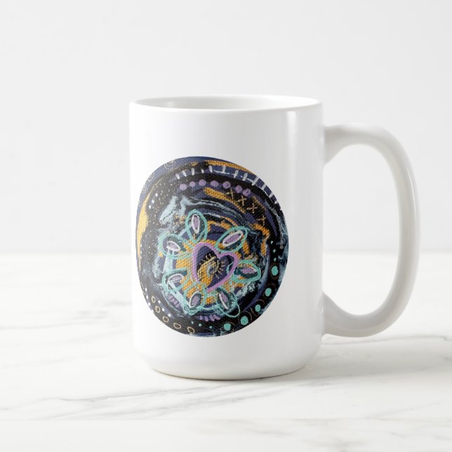 Inner Knowing Mantra Mug with Prayer Portal  (Right)