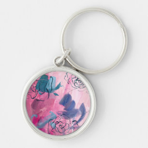 Inner Music - Floral Sketch Keychain