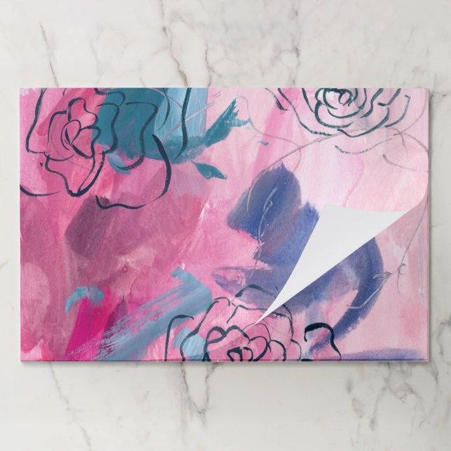 Inner Music - Floral Sketch Paper Pad (Folded)