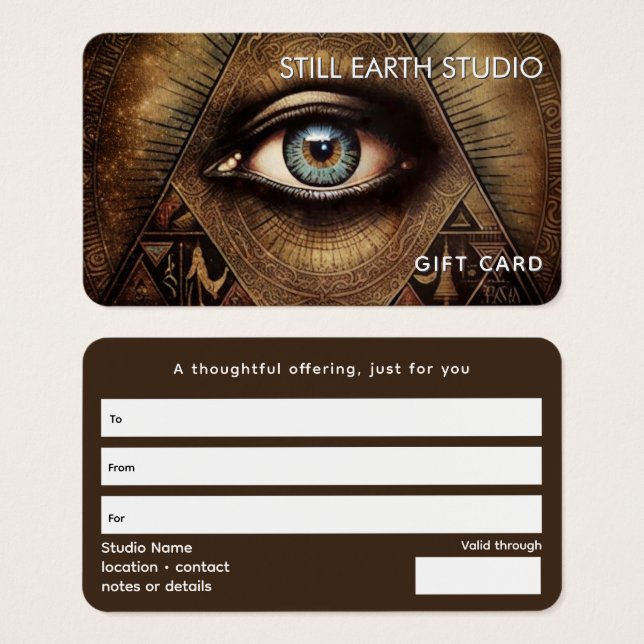 Inner Oracle | Third Eye Design (Front & Back)