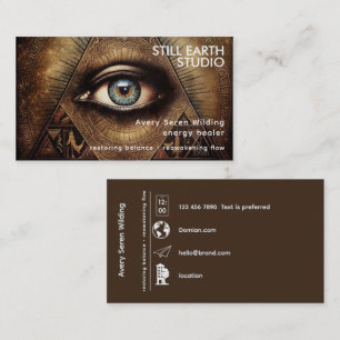 Inner Oracle   Third Eye Design Business Card