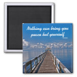 Inner Peace Emerson Inspirational Quote Magnet at Zazzle