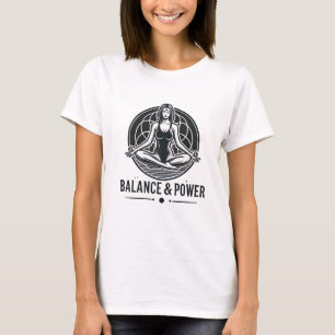 Inner Peace – Meditative Woman T-Shirt