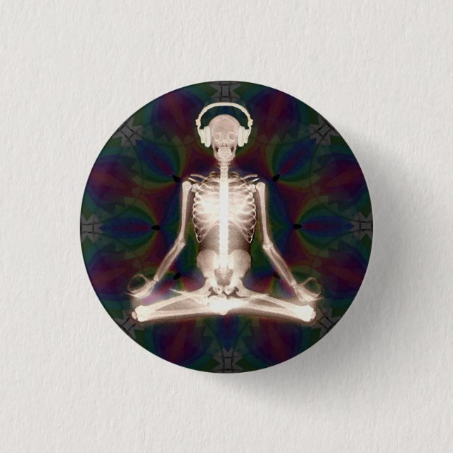 Inner Peace Pinback Button (Front)