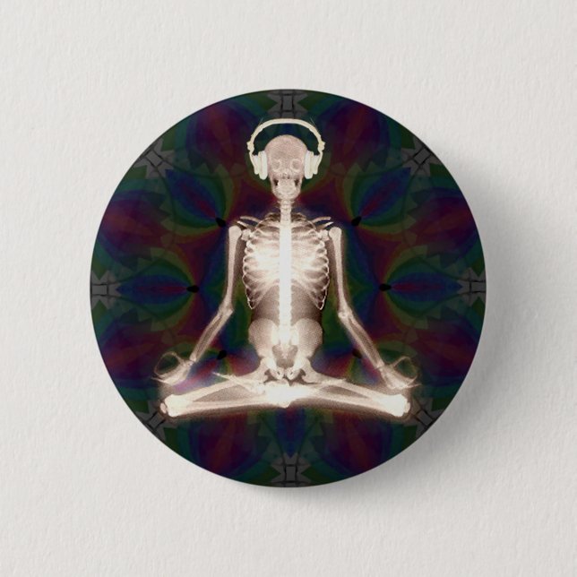 Inner Peace Pinback Button (Front)