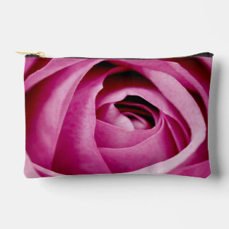 Inner Petals of Rose Bud Accessory Pouch