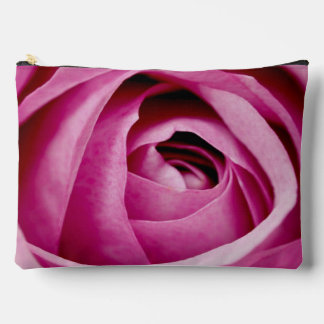 Inner Petals of Rose Bud Accessory Pouch