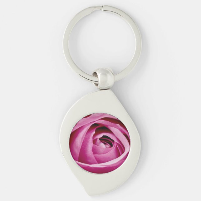Inner Petals of Rose Bud Keychain (Front)