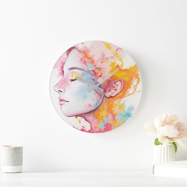 Inner Radiance  Large Clock (Home)