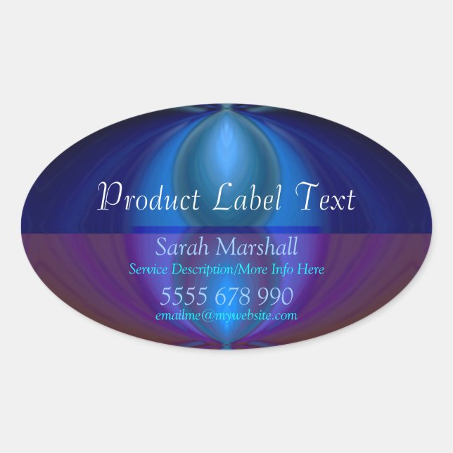 Inner Reflection New Age Product Label Sticker (Front)