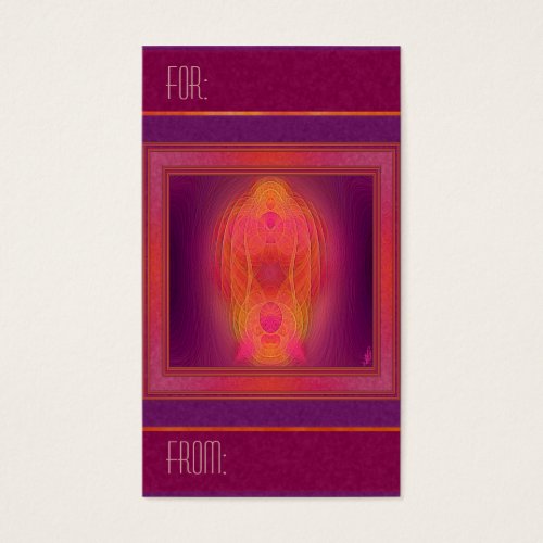 Inner Sanctum Abstract Art Business Card Template