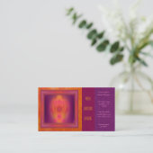Inner Sanctum Abstract Art Business Card (Standing Front)