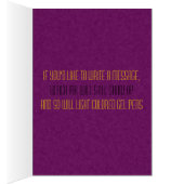 Inner Sanctum Abstract Art Cards (Inside (Right))