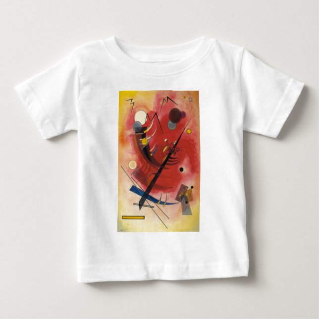 Inner Simmering Abstract Painting Baby T-Shirt (Front)