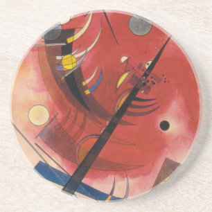 Inner Simmering Abstract Painting Drink Coaster