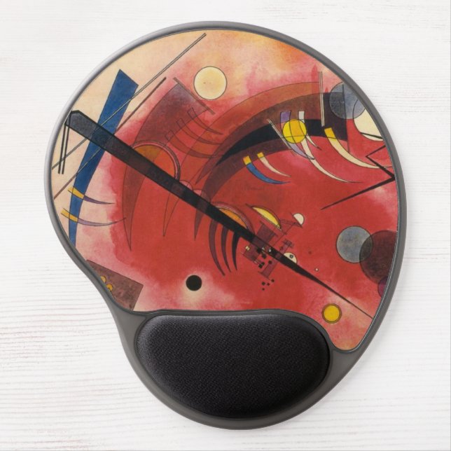 Inner Simmering Abstract Painting Gel Mouse Pad (Front)