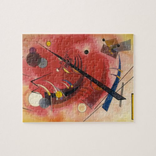 Inner Simmering Abstract Painting Jigsaw Puzzle