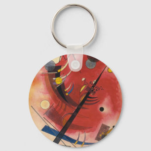 Inner Simmering Abstract Painting Keychain