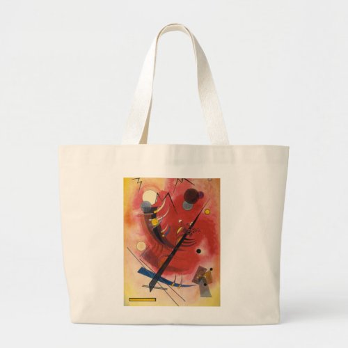 Inner Simmering Abstract Painting Large Tote Bag
