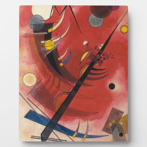 Inner Simmering Abstract Painting Plaque