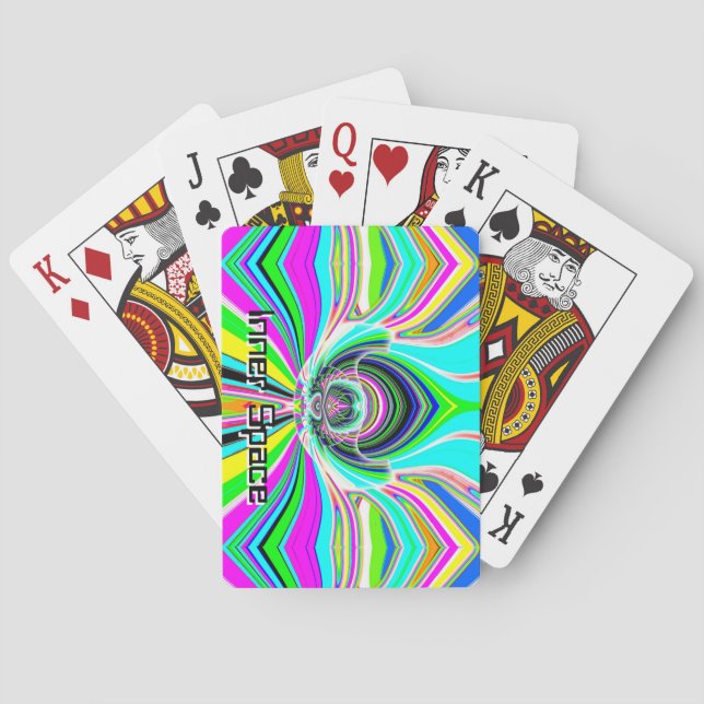Inner Space (you may change the words) Poker Cards (Back)