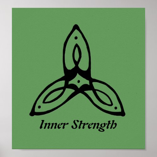 Inner Strength Symbol Poster