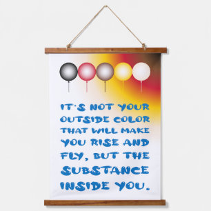 Inner Substance of an External Color Hanging Tapestry