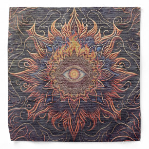 Inner Visionary - Flaming Eye Bandana
