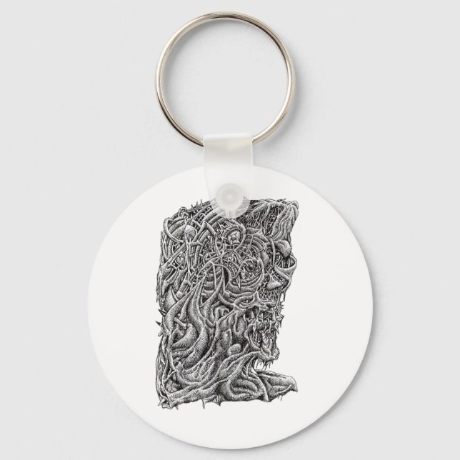 Innerbeastman Keychain (Front)