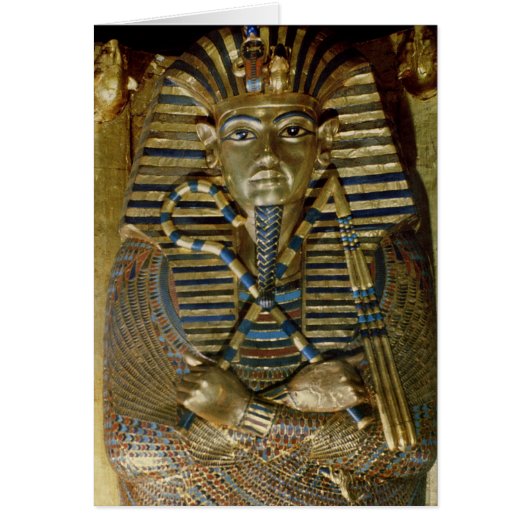Innermost coffin of Tutankhamun Cards (Front)