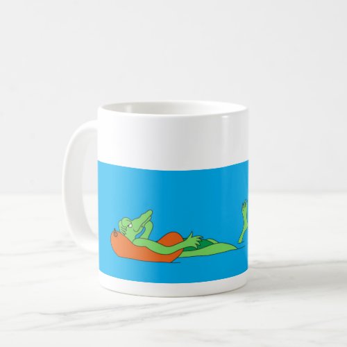 Innertube Gator Mug