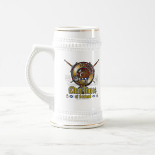 Innes Clan Badge Beer Stein