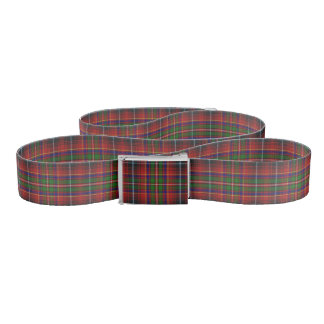 Innes Clan Tartan Plaid Belt