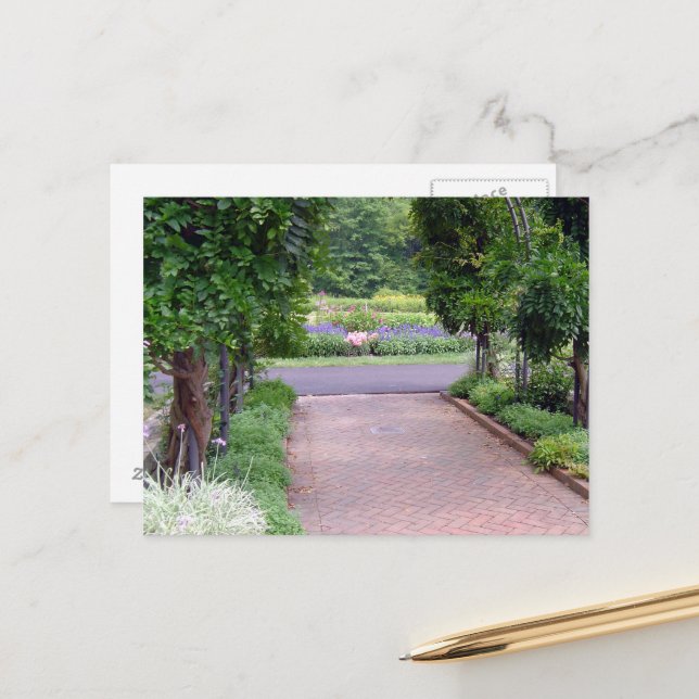 Inniswood Garden Postcard (Front/Back In Situ)