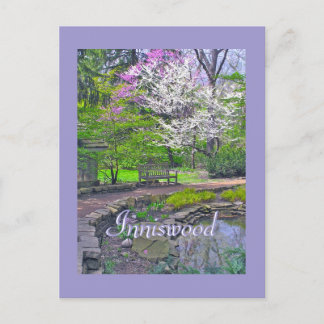 INNISWOOD GARDENS, BEAUTIFUL IN SPRING POSTCARD